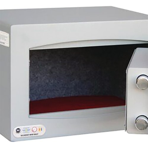Securikey Mini Vault S2 Silver 0 Electronic Dark Grey SFMV-0ZE-S-S2