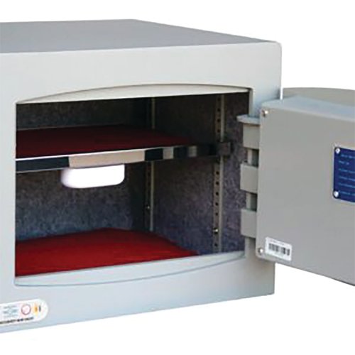 Securikey Mini Vault S2 Silver 1 Electronic Dark Grey SFMV-1ZE-S-S2