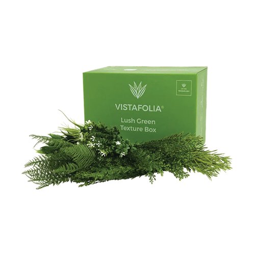 Vistafolia Lush Green Texture Box (Pack of 27) TBX-LGN