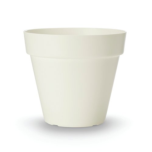 Tabletop Maranta Bush Matte White Planter LLRMAB340/RDYWH