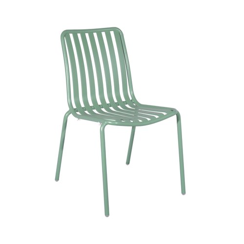 Lark Side Chair Aluminium Fair Green 1043420ND