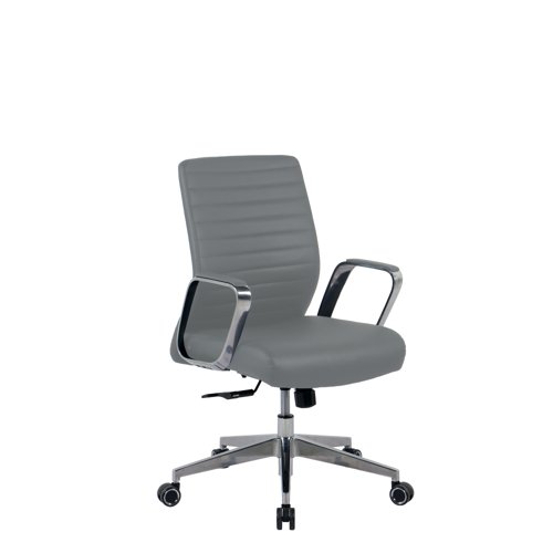 Slate Executive Chair with Fixed Arms Grey CH8111GRND