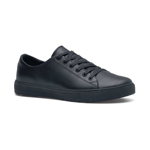 Shoes For Crews Unisex Old School Leather Trainer Black 6