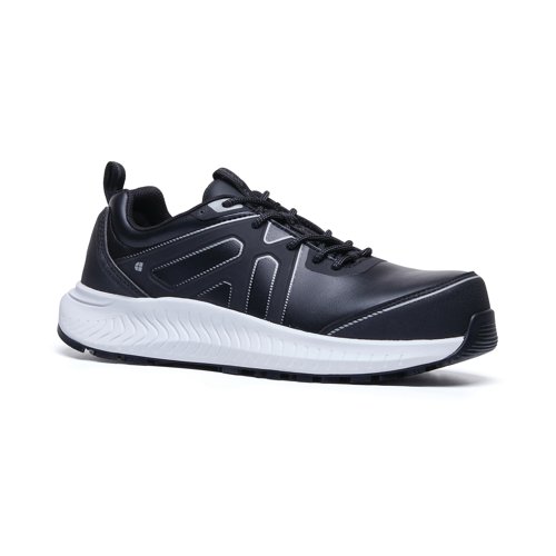 Shoes For Crews Colly Waterproof Microfibre Trainer Black 9.5 | SFC43248 | Shoes For Crews (Europe) Ltd