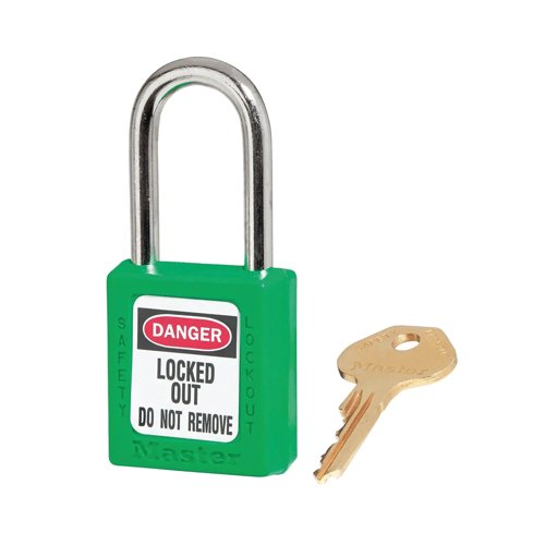 Master Lock Zenex 410 Padlock Green 410GRN