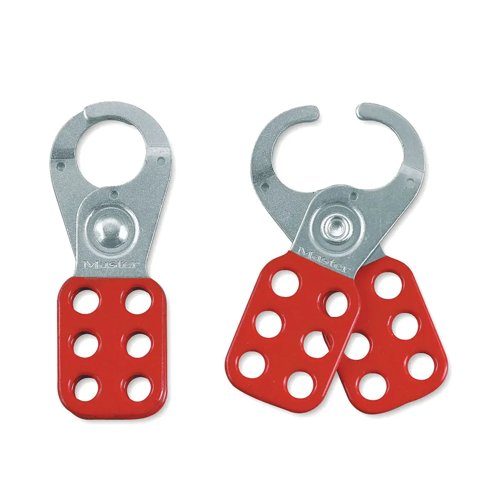Master Lock Safety Hasp 25mm Red Handle 420