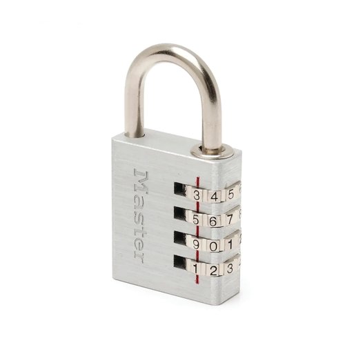Master Lock Combination Aluminium Padlock 40mm 7640EURD