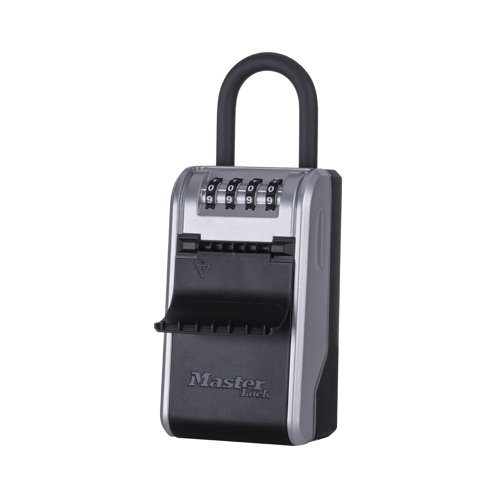 Master Lock Key Lock Box With Shackle Black/Grey 5480EURD