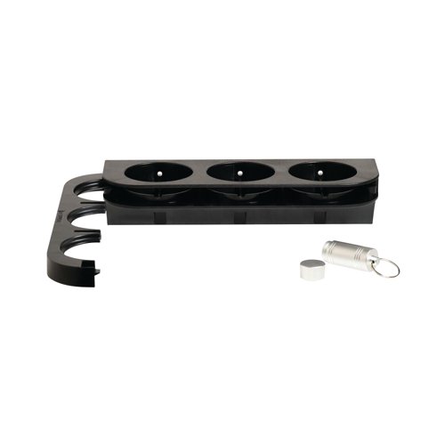 M System Black Triple Bracket (Pack of 2) SUPCJSI008A