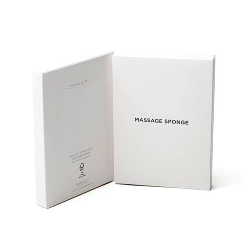 White Boxed Eco Massage Sponge (Pack of 250) I019