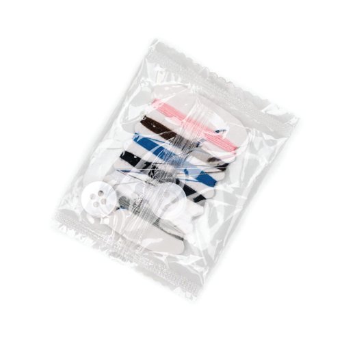 White Boxed Eco Sewing Kit 6 Thread Standard (Pack of 250) I011