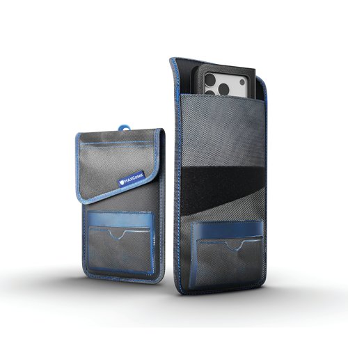 ShieldBloc Phone Pouch w/RF Blocking ID Pocket Grey MCPPGRY