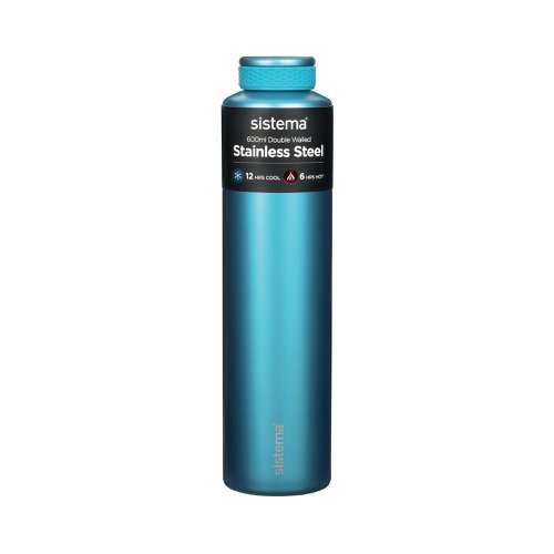 Sistema Chic Stainless Steel Bottle 600ml 520 | Newell Brands