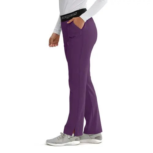 Skechers BreezeTrouser SK202: Sustainable Comfort Workwear with Eco-Friendly Performance Eggplant XX