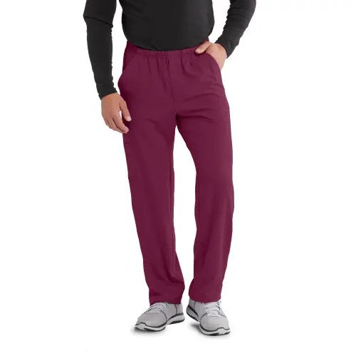 Skechers Unisex Drawcord Scrub Trousers Wine 2XL SK0215/WINE/2XL