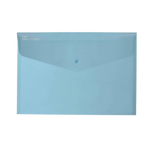 Snopake Reborn Polyfile Foolscap Assorted (Pack of 5) 15914