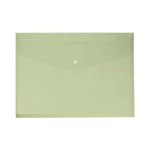 Snopake Reborn Polyfile Foolscap Assorted (Pack of 5) 15914