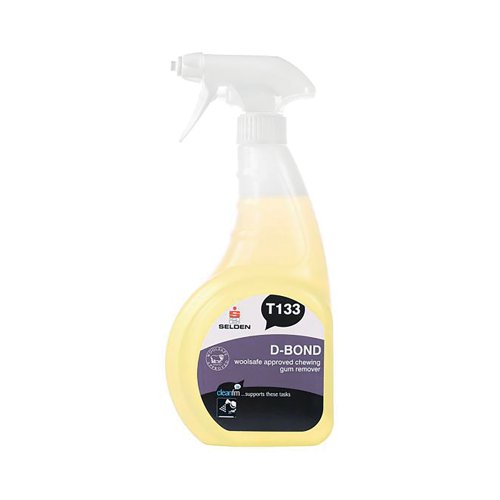 Selden Chewing Gum Remover D-Bond 750ml Pack of 6 T133-750MLX6-SELDEN