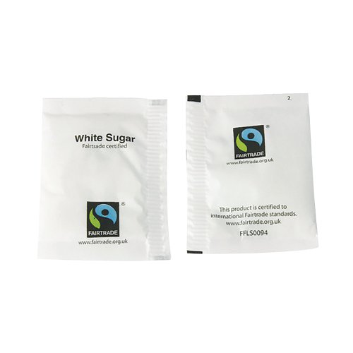 Tate & Lyle sugar is sourced ethically, providing the producers with a fair wage, improving the quality of life for the farmers and aiding sustainability. This sugar is supplied in individual sachets, providing you with the perfect portion to sweeten your drink. Perfect for use in hospitality, catering, meetings and conferences. This bulk pack contains 1,000 white sugar sachets.