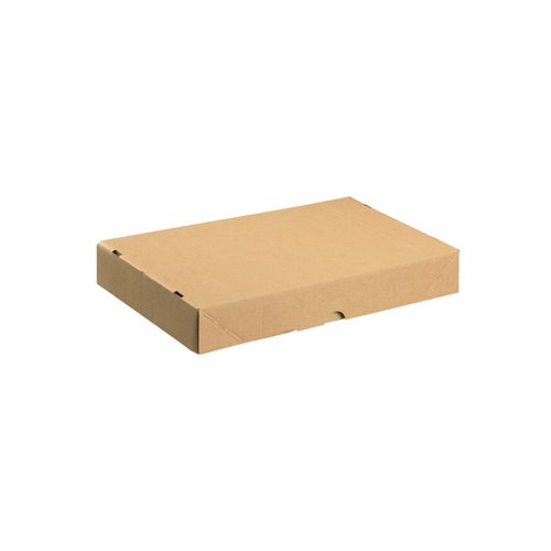 Carton With Lid 305x215x50mm Brown (Pack of 10) 144666114 | Smartbox Pro