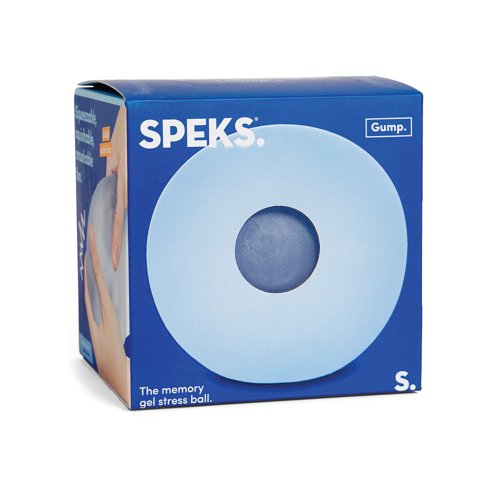 Speks Gump Memory Gel Jumbo Stress Ball Dew GumpJumboDew
