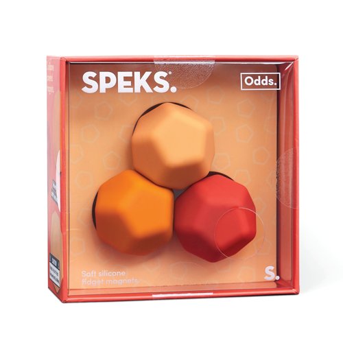 Speks Odds Silicone Magnets Orange Planes Pack of 3 Odds3PlanesOrange