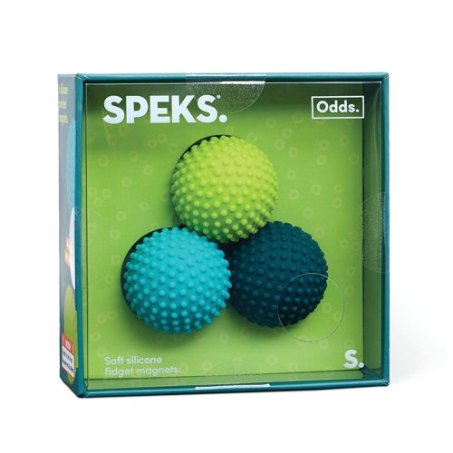 Speks Odds Silicone Magnets Green Dots Pack of 3 Odds3DotsGreen
