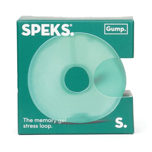 Speks Gump Memory Gel Stress Ball Loop Sea Glass GumpLoopSeaGlass