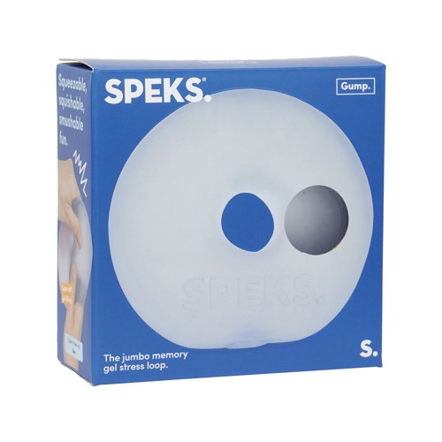 Speks Gump Memory Gel Jumbo Stress Loop Dew GumpJumboLoopDew
