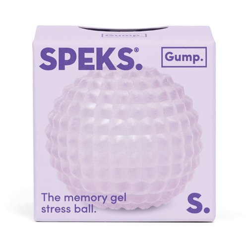 Speks Gump Surface Memory Gel Stress Ball Mist Scale GumpScaleMist