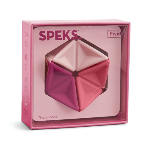 Speks Pivot Silicone Flexagon Magenta PivotMagenta