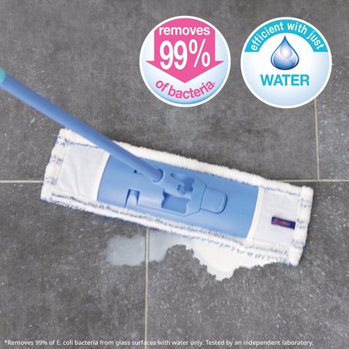 Spontex Extra Flat Wet and Dry Microfibre Mop 19100050 - SPX21017 | Spontex