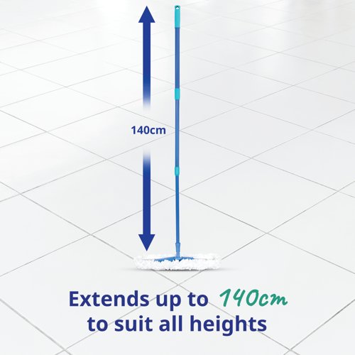 Spontex Extra Flat Wet and Dry Microfibre Mop 19100050 - SPX21017 | Spontex