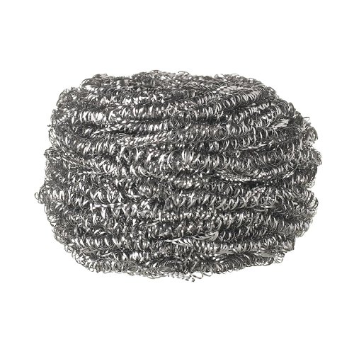 Professional and powerful, Spontex Specialist Stainless Steel Scourers are ideal for removing the toughest burnt on food and grease from baking trays, grills and even barbecues. They are also extra large and easy to rinse out to remove dirt and food particles. Pack of 6.