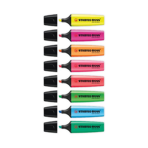 Stabilo Boss Original Highlighter Assorted (Pack of 48) 70/48-2