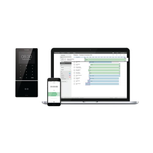 Safescan TimeMoto TM-838 SC Clocking In System with Facial Recognition Mifare and RFID 125-0684 Staff Time Clocks SSC33752