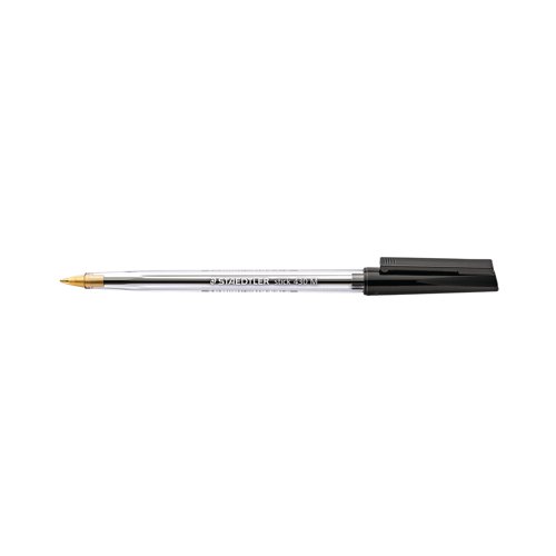 Staedtler Stick 430 Ballpoint Pen Medium Black (50 Pack) 430-M9