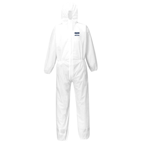 Portwest BizTex SMS Coverall Type 5/6 4XL White (Pack of 50)