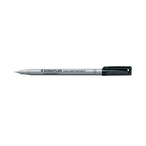 Staedtler Lumocolor Pen Superfine Non-Permanent Black (10 Pack) 311-9