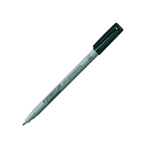 Staedtler Lumocolour Pen Non-Permanent Medium Black (Pack of 10) 315-9 | Staedtler