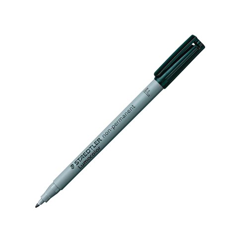 Staedtler Lumocolour Pen Non-Permanent Fine Black (Pack of 10) 316-9 | Staedtler