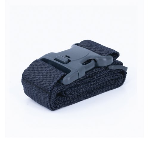 Status Luggage Strap Without Lock Grey Blister + CDU SLUGSTRAP1