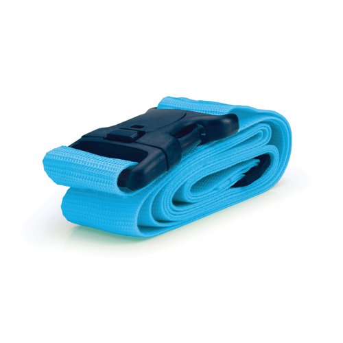Status Luggage Strap Without Lock Blue SBLUGSTRAP1