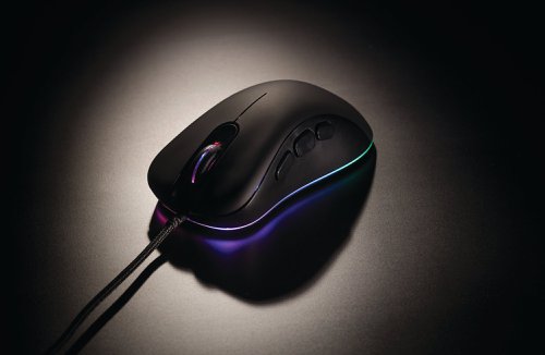 The SureFire Condor Claw Gaming Mouse has a highly responsive optical sensor with adjustable DPI of up to 6400 resolution and adjustable polling rate of up to 1000 Hz. It has 7 programmable buttons and full RGB LED lighting. System Requirements: Windows 10, 8, 7 Mac OS X 10.5 or higher USB 3.2 Gen 1 or USB 2.0 Consoles with USB port.