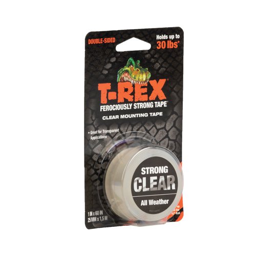 T Rex Mounting Tape Roll 25mmx15m Clear Pack Of 6 285664