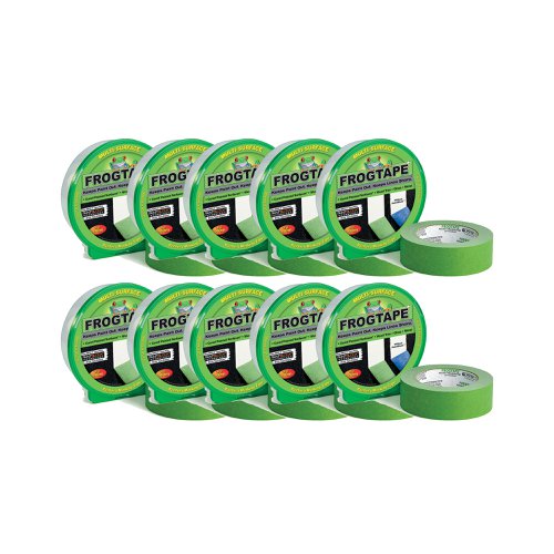 FrogTape Multi-Surface Masking Tape 36mmx41.1m Green (Pack of 10) 110137 | Shurtape