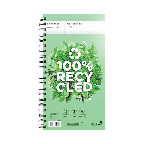 Silvine Luxpad Things to Do Notebook 120 Pages 280x150mm R106 Message Pads SV00823