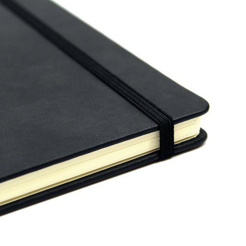 Silvine Executive Notebook 160 Pages A5 Black 197BK | Sinclairs