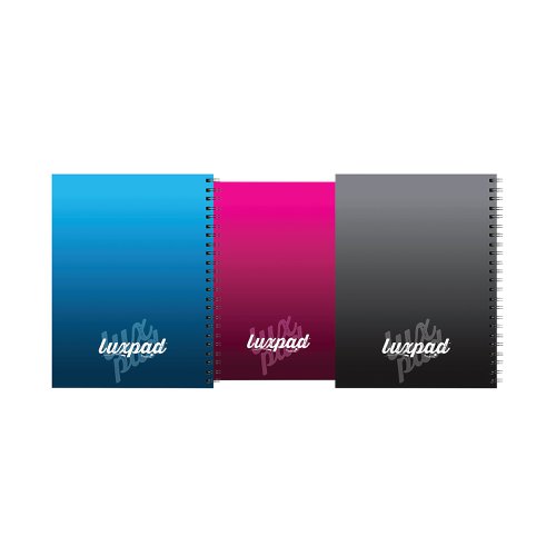 This quality notebook from Silvine has a hardback cover in assorted pink, blue and black. The notebook contains 140 pages of quality lined paper with a durable twin wire binding, which allows the notebook to lie flat. The pages are also perforated for easy removal, allowing you to share your notes. This pack contains 12 x A5 notebooks.