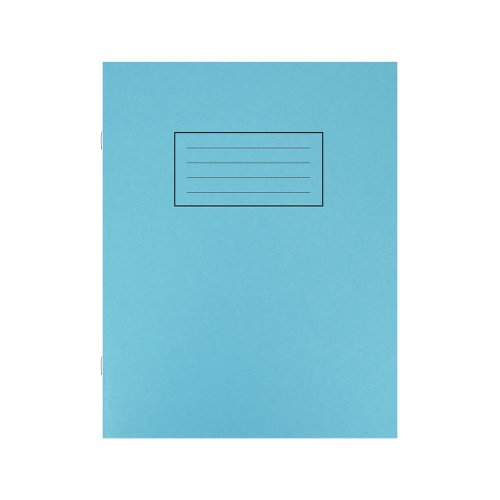 Silvine Exercise Book Ruled 229x178mm Blue (Pack of 10) EX104